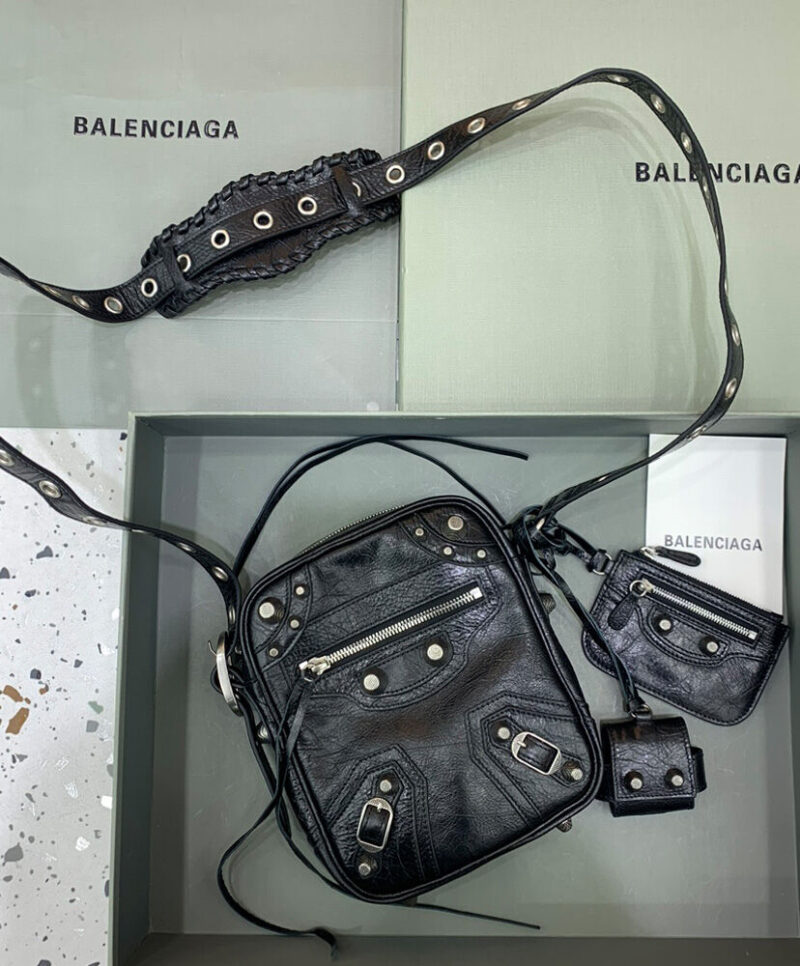 Balenciaga Le Cagole XS Flap Bag Black